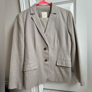 J. Crew Grey Women’s Suit Coat & Skirt